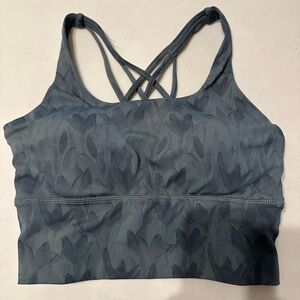 Women's Blue Sports Bra